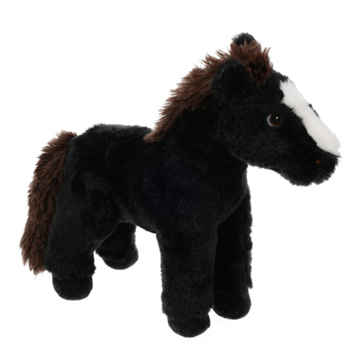 Kuscheltier Pferd schwarz