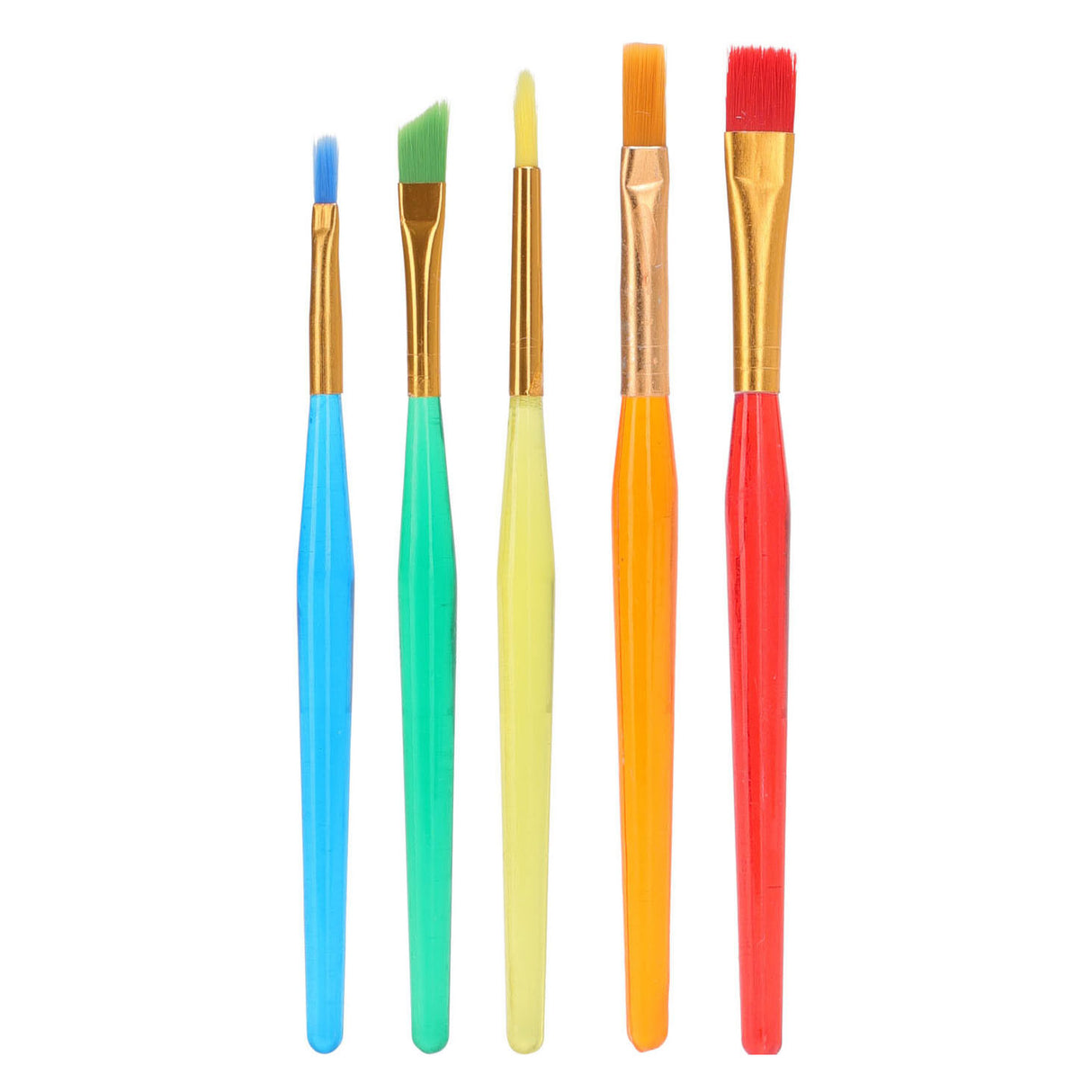 Set Flachpinsel, 5-tlg.