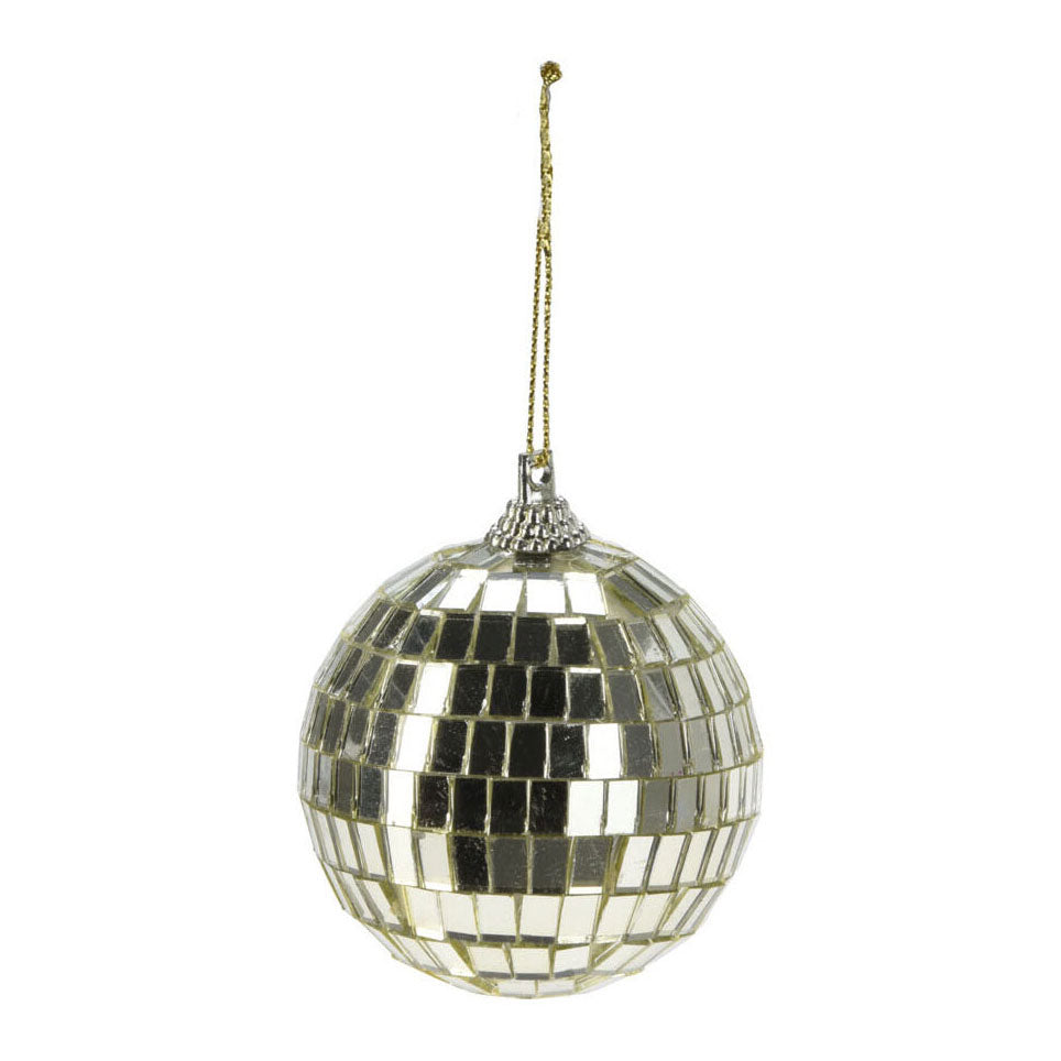 Spiegel Discokugel Champagnergold, 6cm