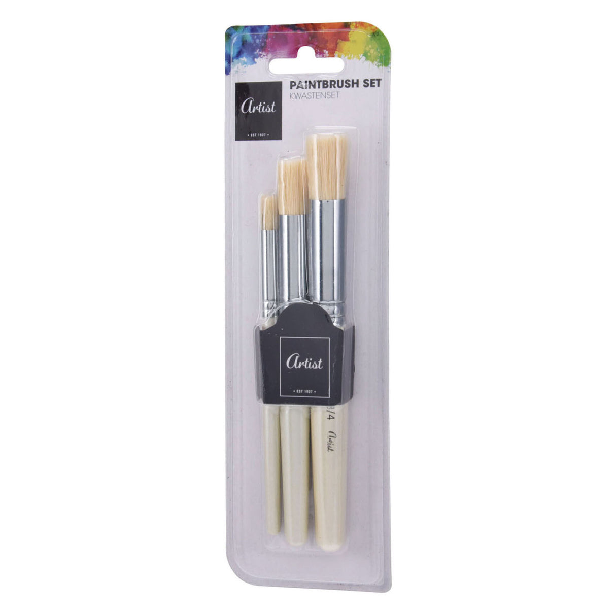 Pinsel-Schablonen-Tampon-Set