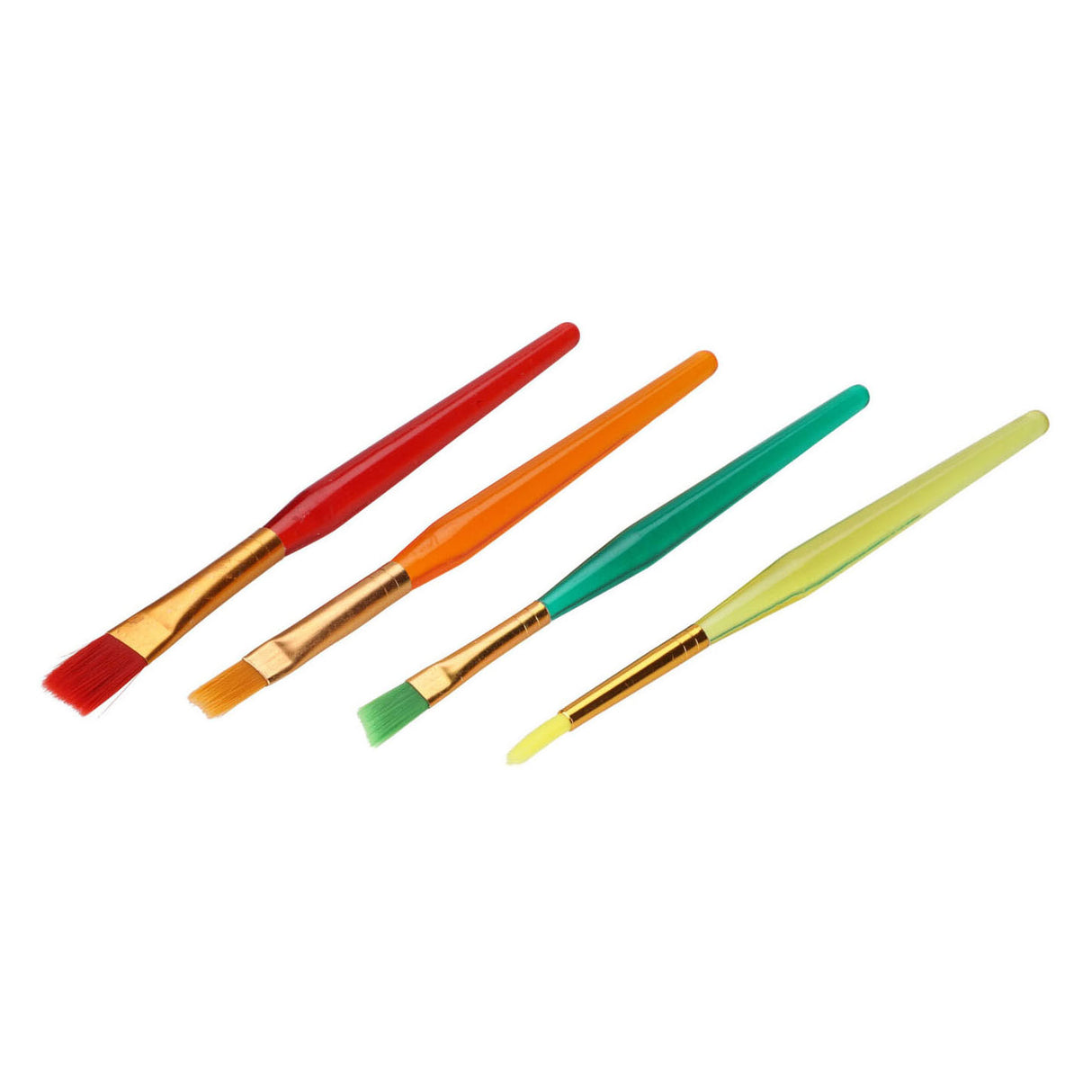 Pinselset flach, 4-tlg.