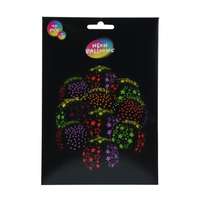Neonballons, 10 Stk.