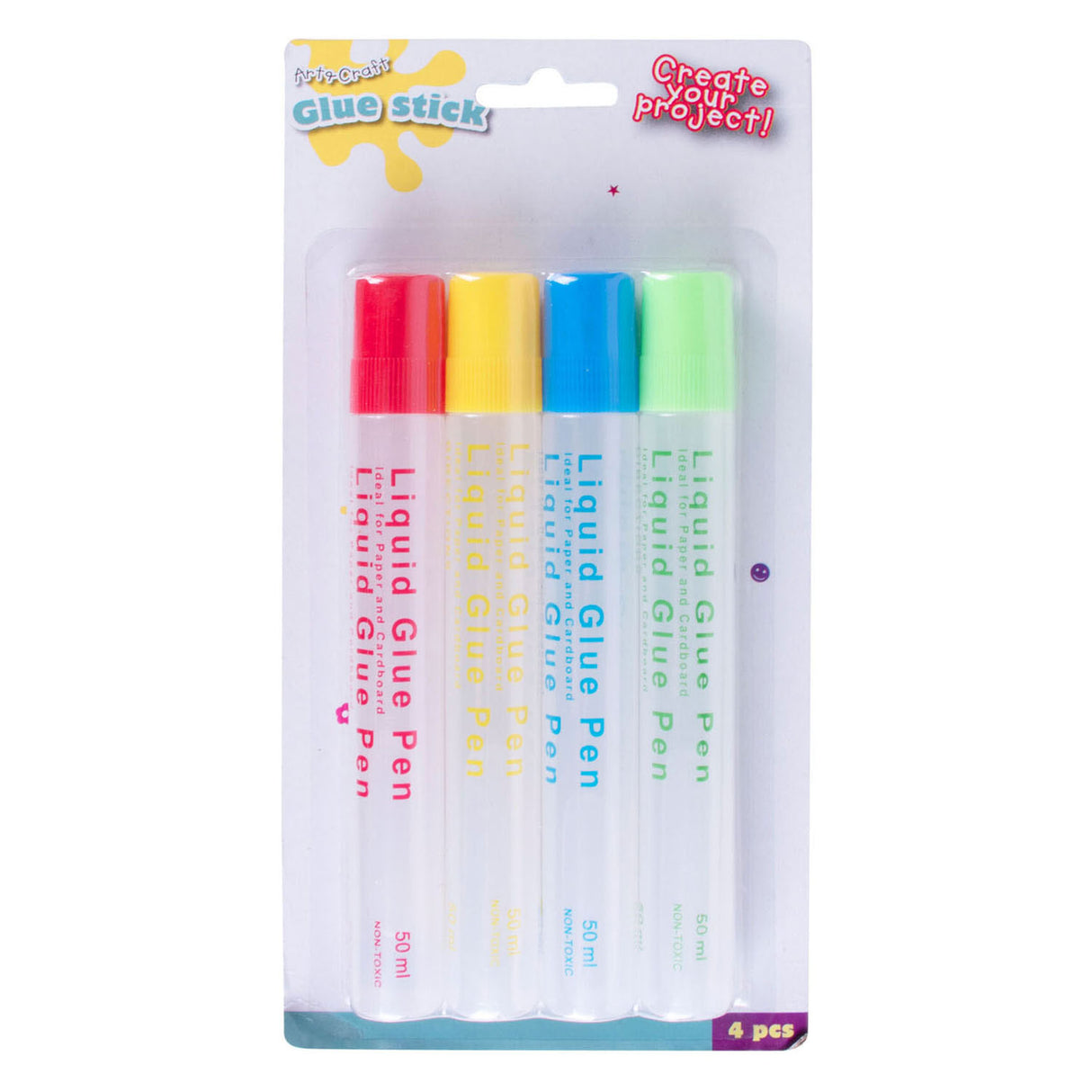 Klebestift-Set, 4-tlg.