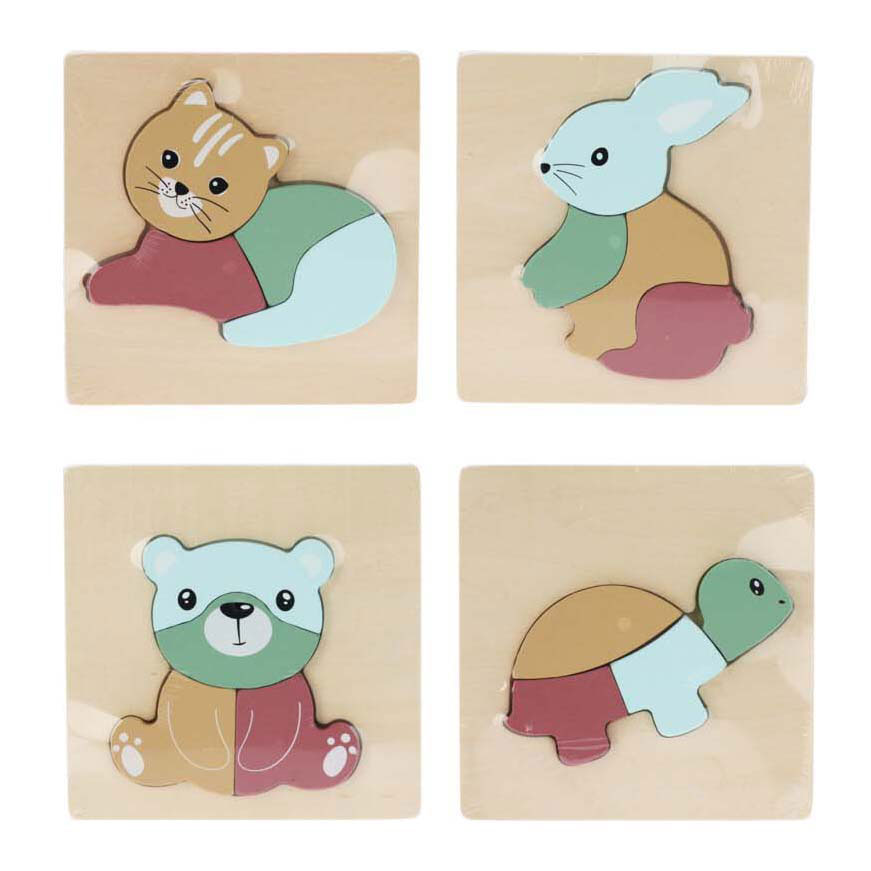 Holzpuzzle Tier