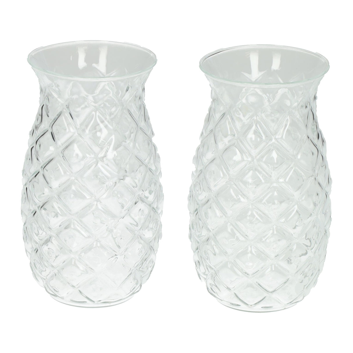 Set drinkglasen in ananasvorm 525ml - 2st.