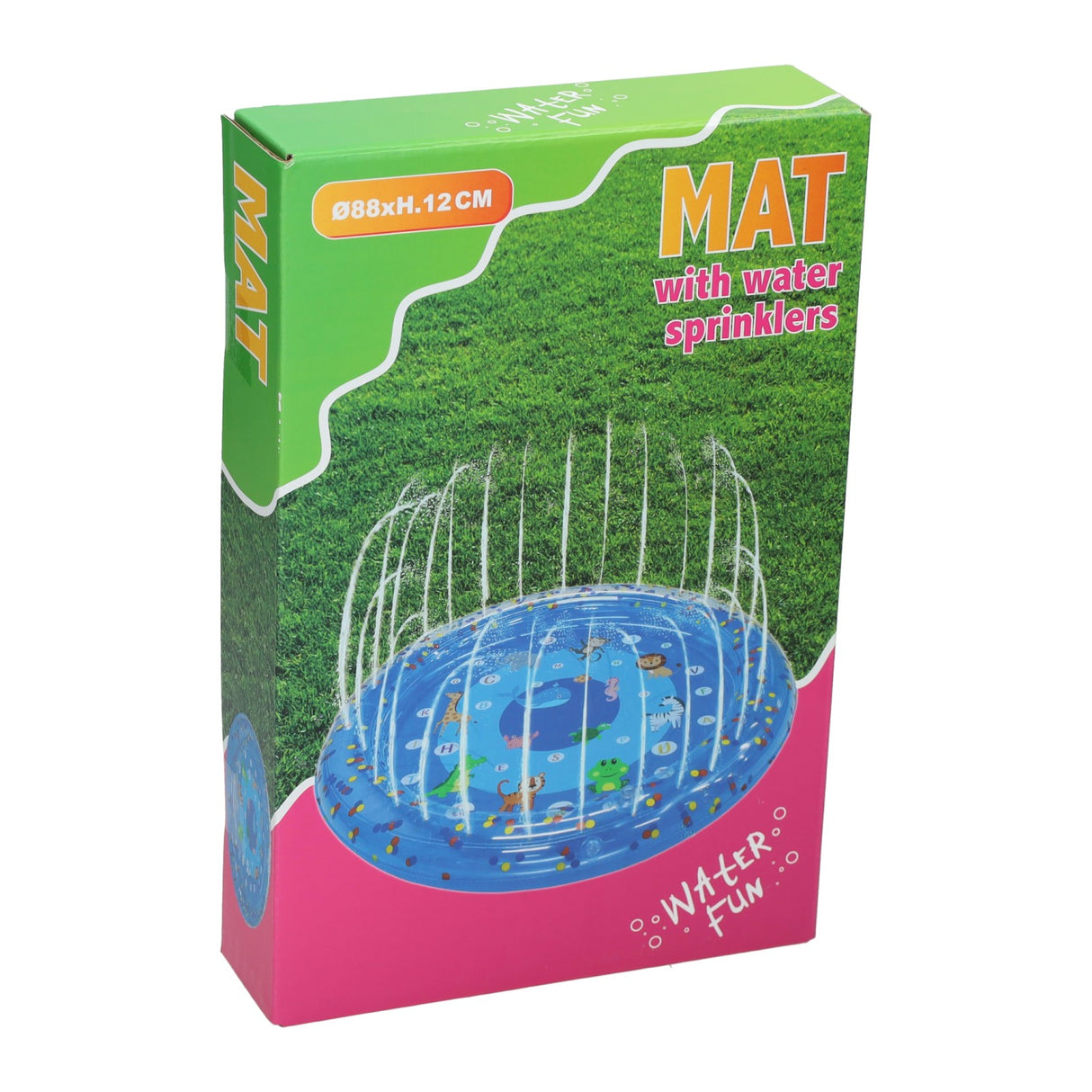 Rond babyzwembad met stippenprint - 90cm