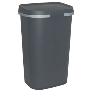 Curver Mistral Abfallbehälter flach 50l Anthrazit
