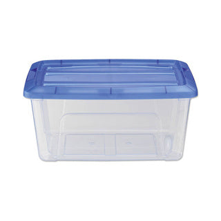 Iris Topcase 15l 39x29x18,6 cm blau | 2 Stk