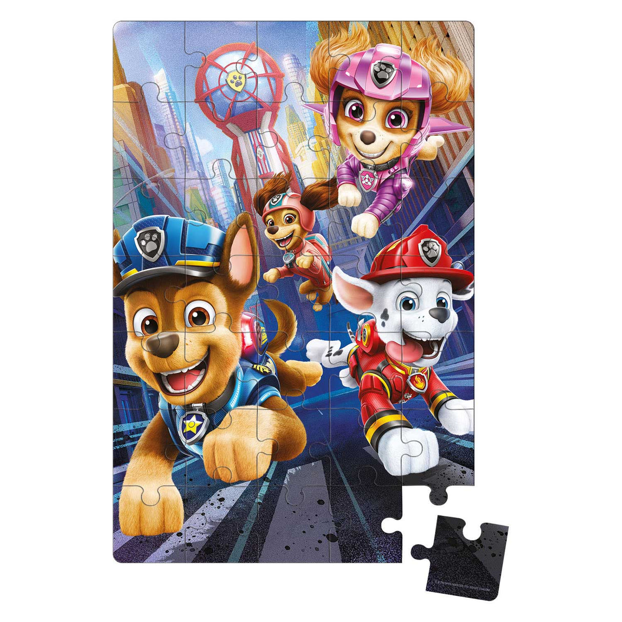 Tactic Paw Patrol – Das Film-Bodenpuzzle – Puzzle – ab 3 Jahren – 35 Teile – 60 x 40 cm