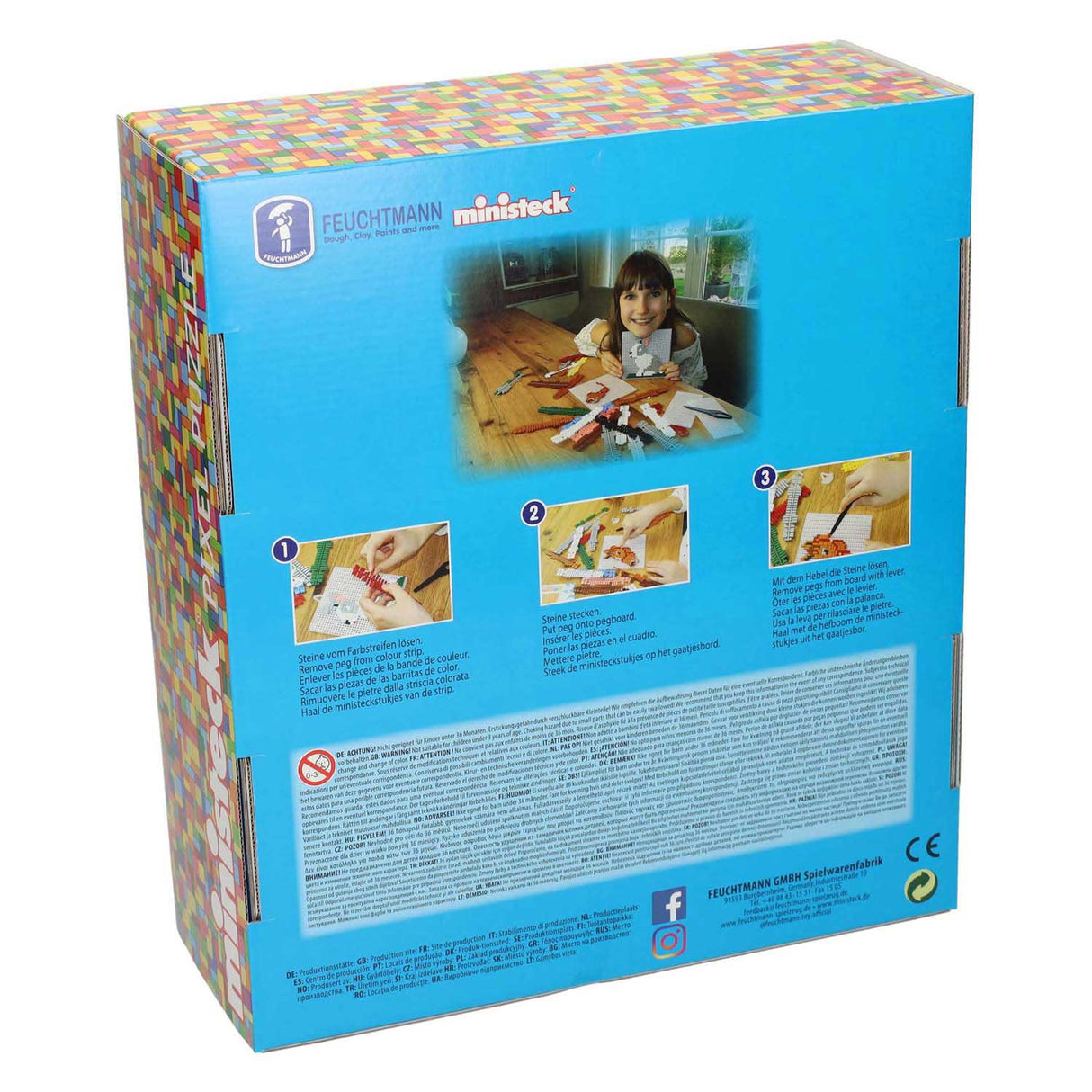 Ministeck Family Set Mega Fun - xxl Box, 4000st.