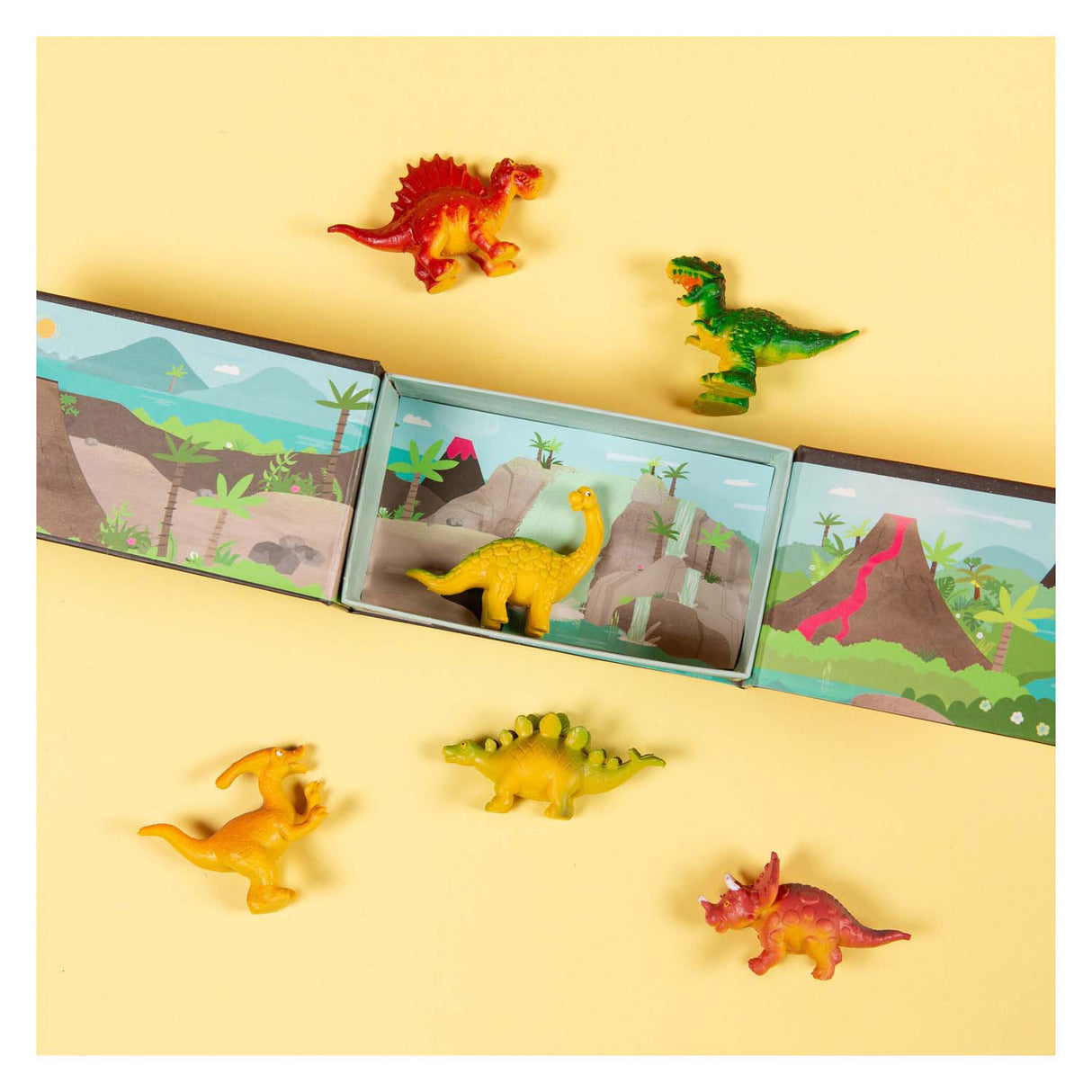 Selecta Stamm der Dinosaurier-Figuren-Spielset