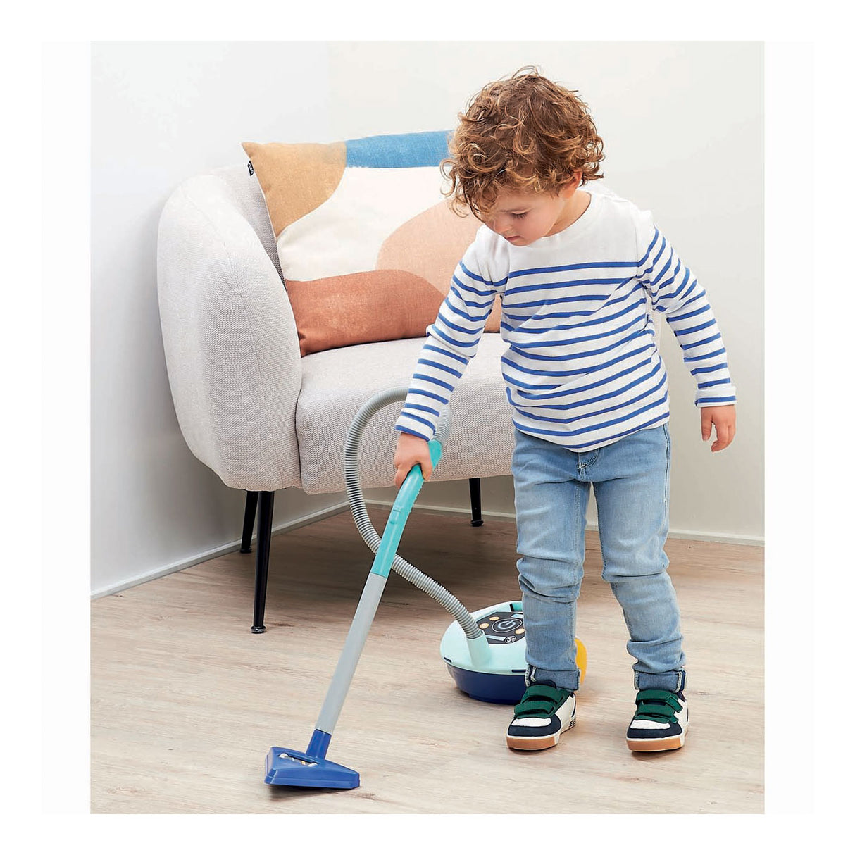 Ecoiffier Spielzeugstaubsauger blau