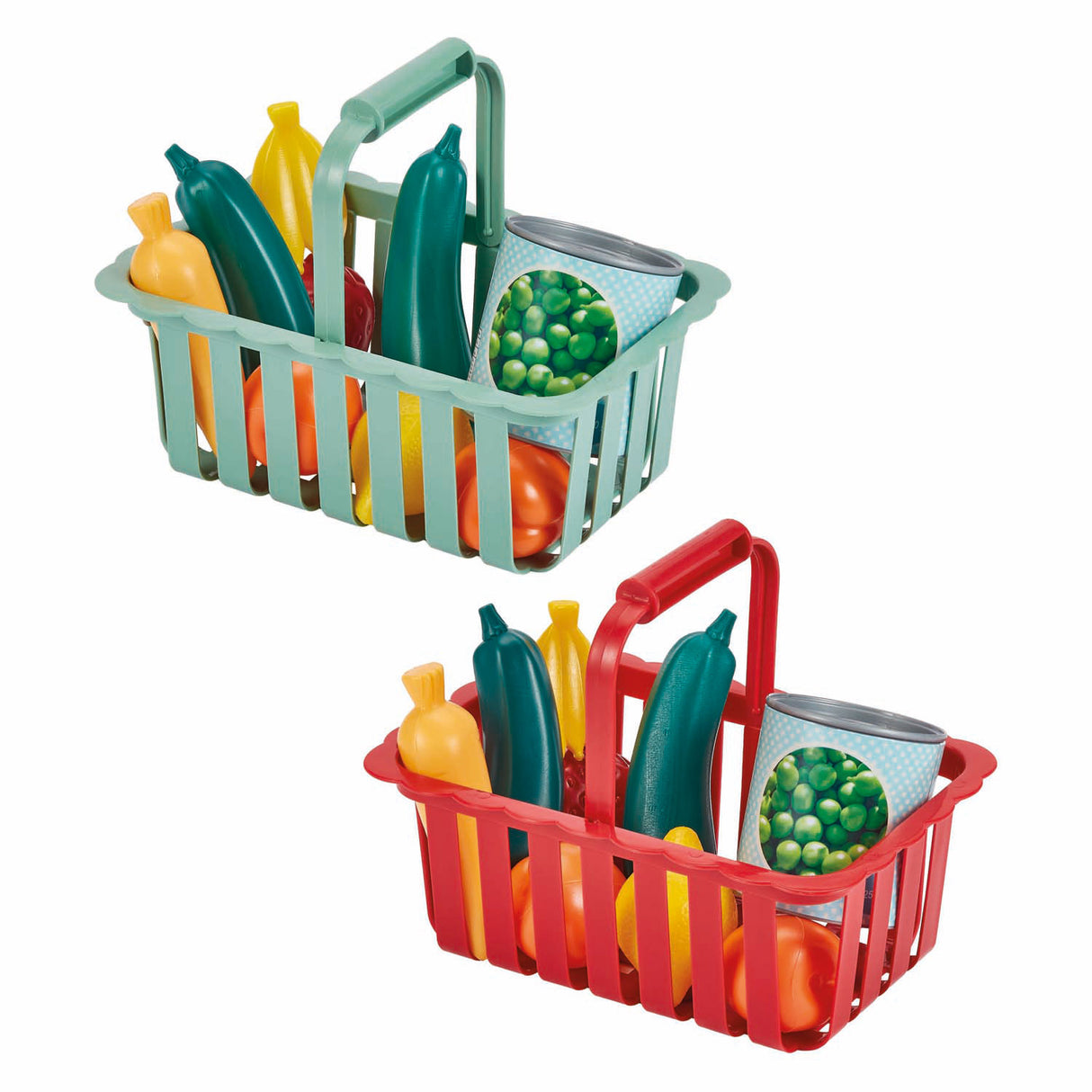 Ecoiffier Obst- und Gemüsekorb – 21,5 cm