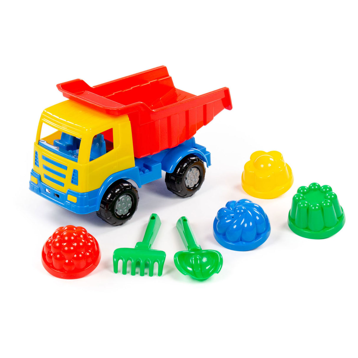 Cavallino Strandset mit LKW, 7-teilig.
