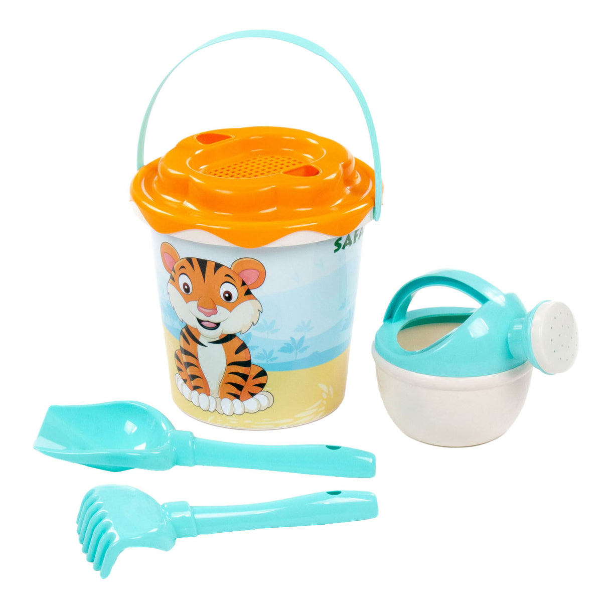 Cavallino Safari XL Bucket Set Blau mit Bewässerung, 5dlg.