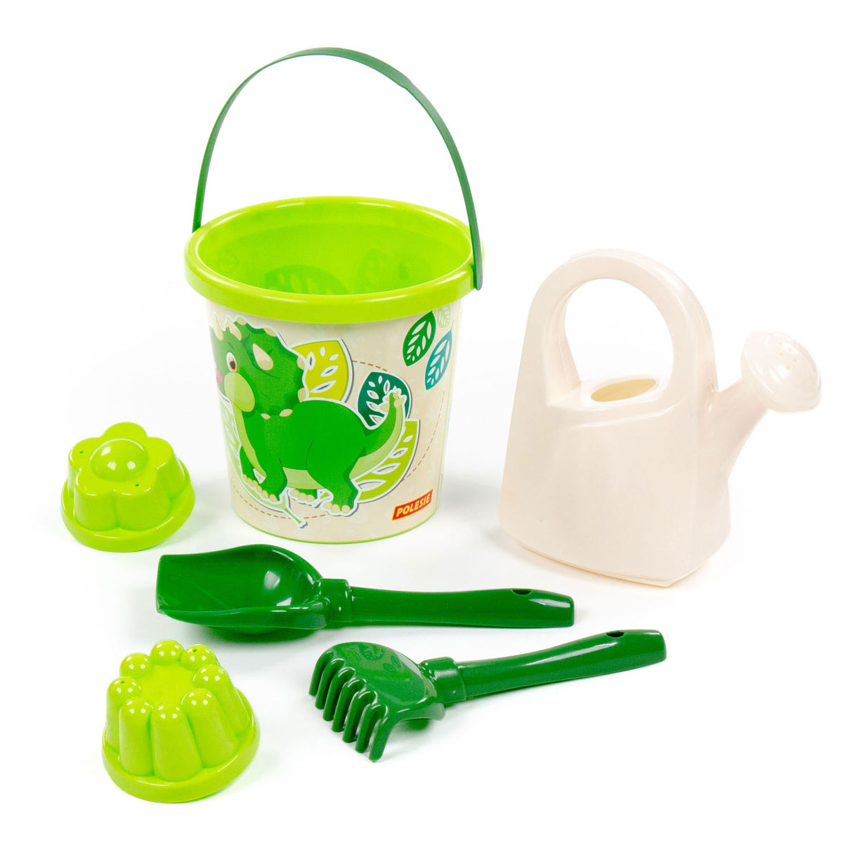 Cavallino Safari XL Bucket Set mit Sandformen Dino, 8dlg.
