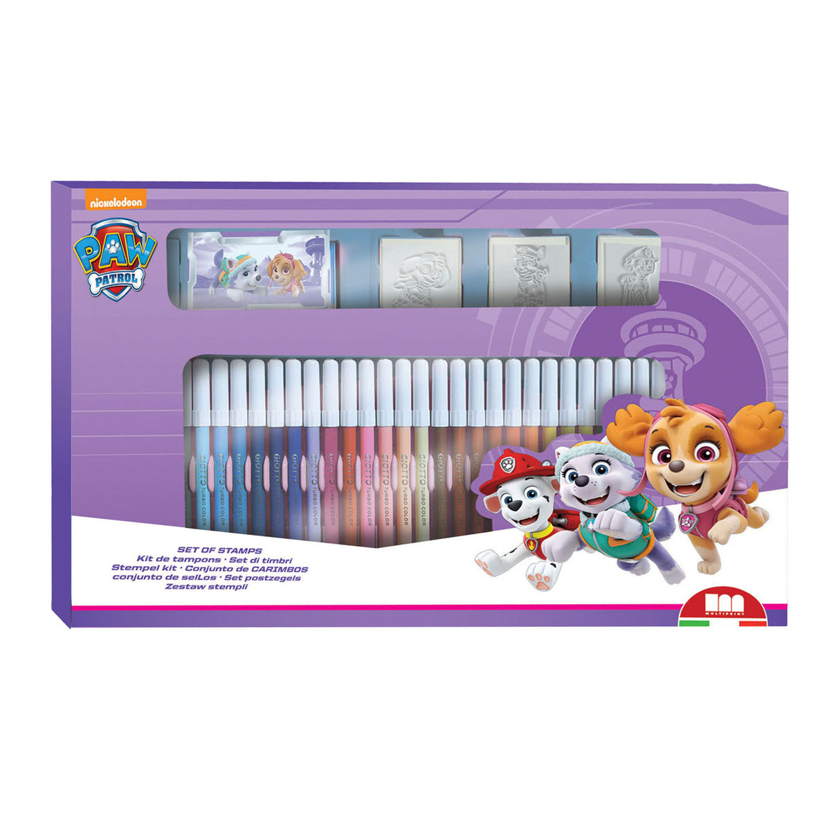 Multiprint Paw Patrol Skye Farbset mit Briefmarken, 41DLG.