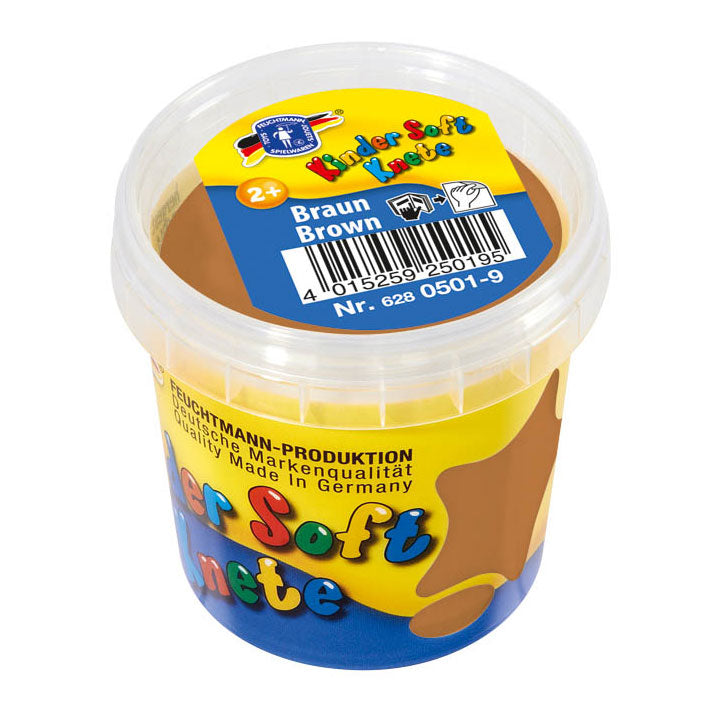 Feuchtmann Kinderknete braun, 150gr.