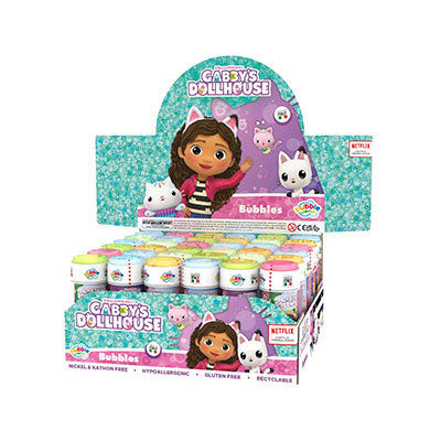 Seifenblasenblasen Gabby's Dollhouse 60 ml | 36 Stück