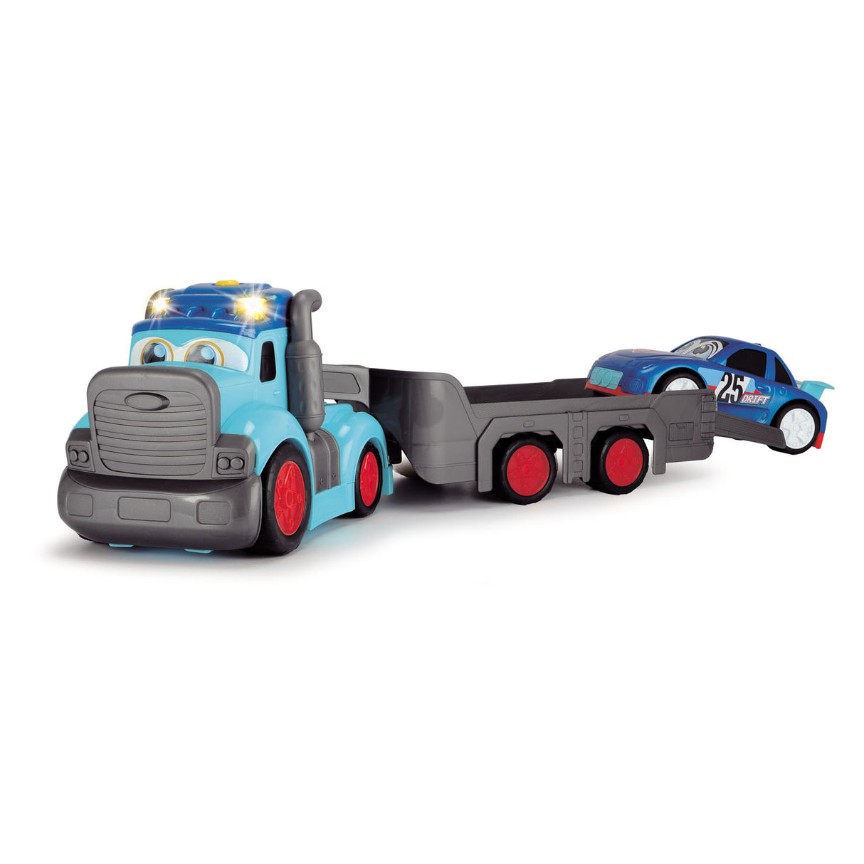 Dickie Toys ABC Teddi Trucker 60 cm – Lichtsound – Spielzeugfahrzeug