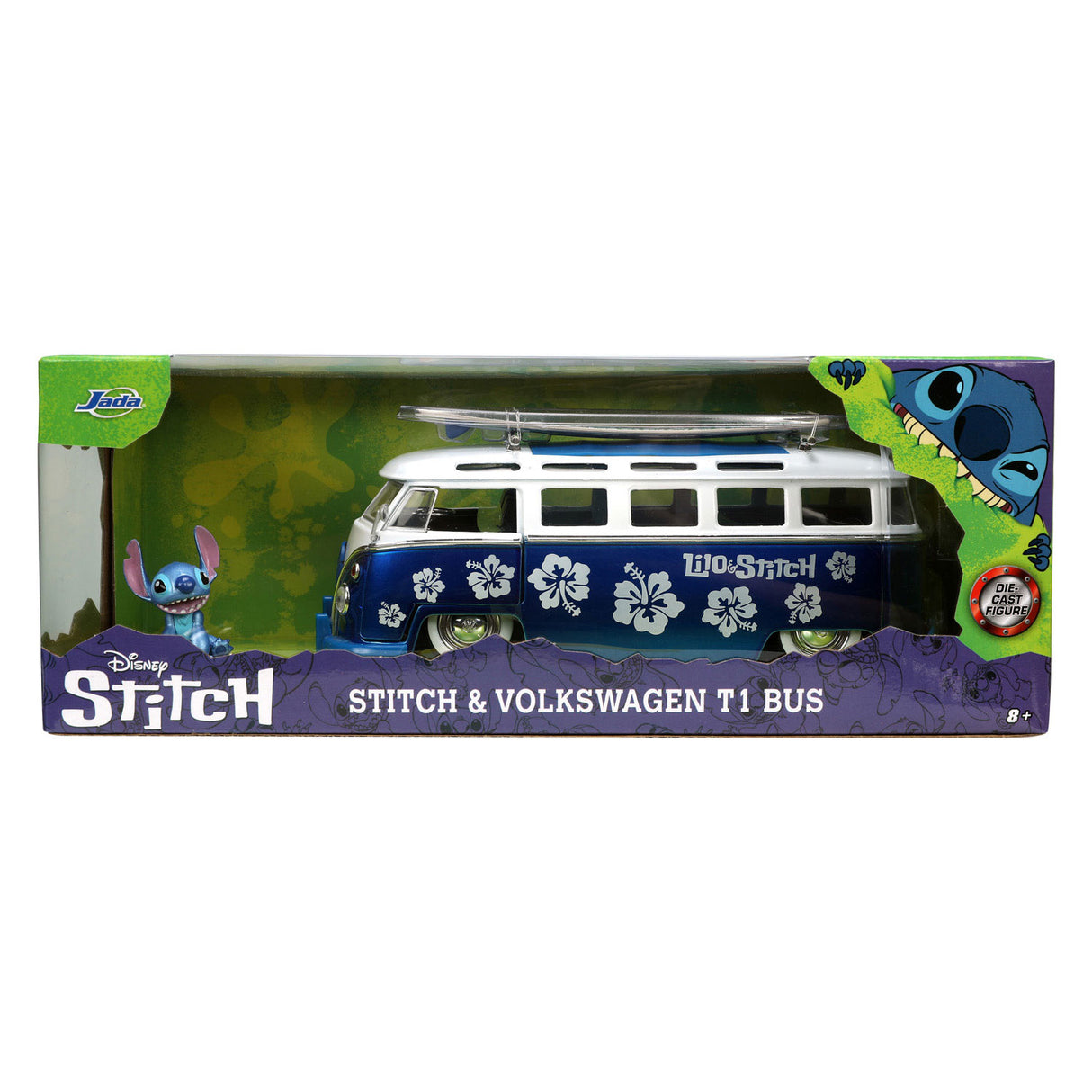 Jada Toys Jada Die Besetzung Lilo und Volkswagen T1 Bus 1:24