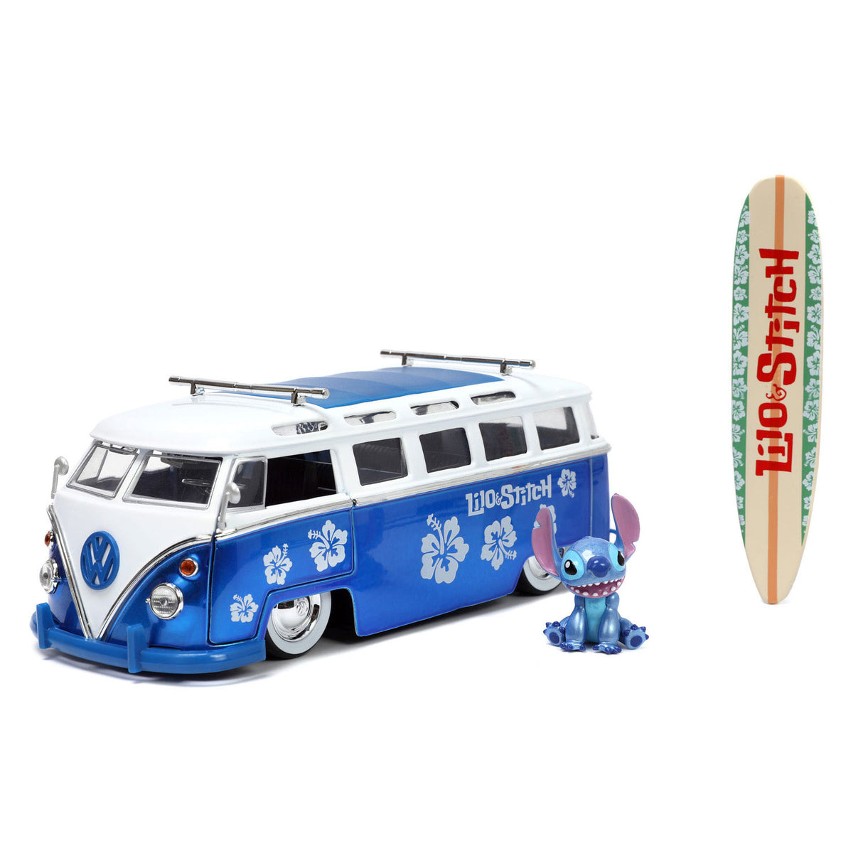 Jada Toys Jada Die Besetzung Lilo und Volkswagen T1 Bus 1:24