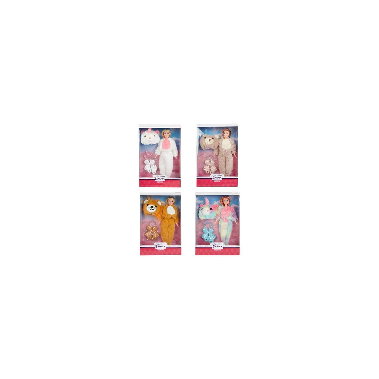 Toi-toys Lauren Teenager-Puppen-Einteiler mit Zubehör