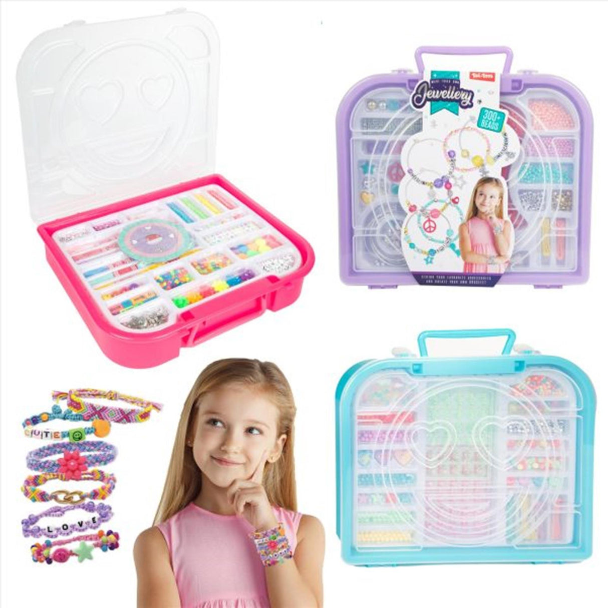 Toi-toys Toi-Spielzeug zur Herstellung von Schmuck im Koffer