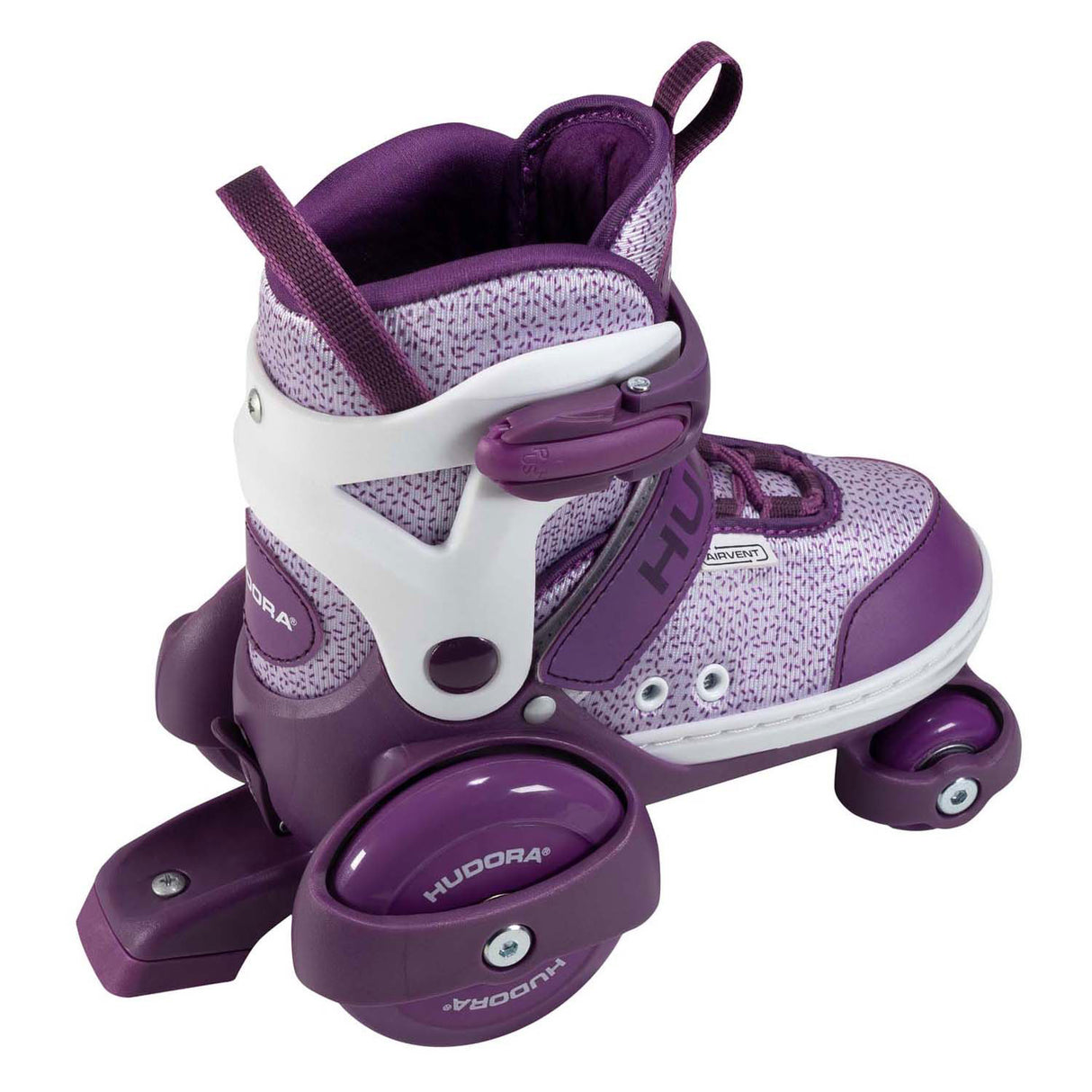 Hudora Rollschuhe My First Quad Lila, Größe 26-29
