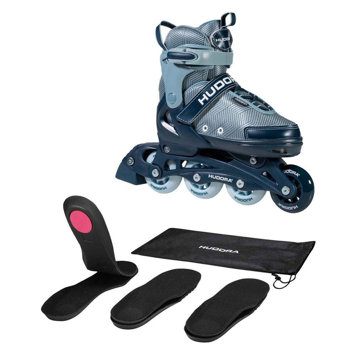 Hudora Inlineskates Leon 2.0 Ocean, Größe 37-41