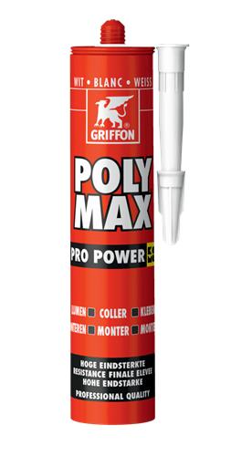 Griffon Polymax Pro-Power Montageset 425gr weiß | 12 Stück