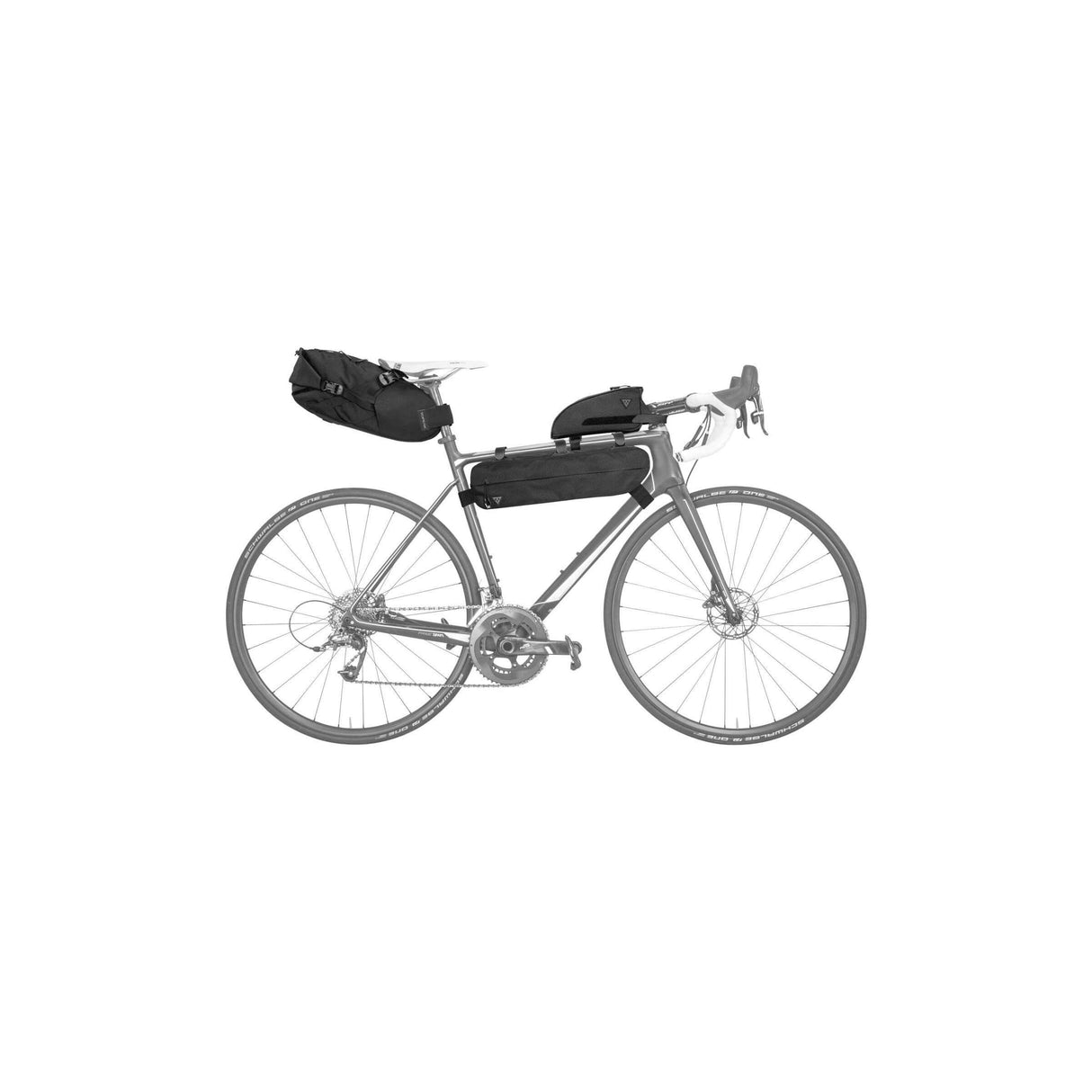 Topeak Sattle Bag Backloader 6L - Schwarz - wasserdicht - Fahrradzubehör