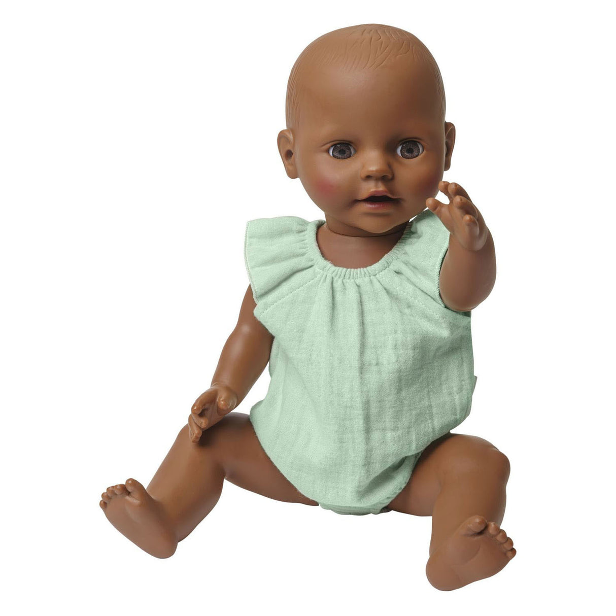 Heless Puppenkörper mintgrün mit Rüschen, 28-35 cm