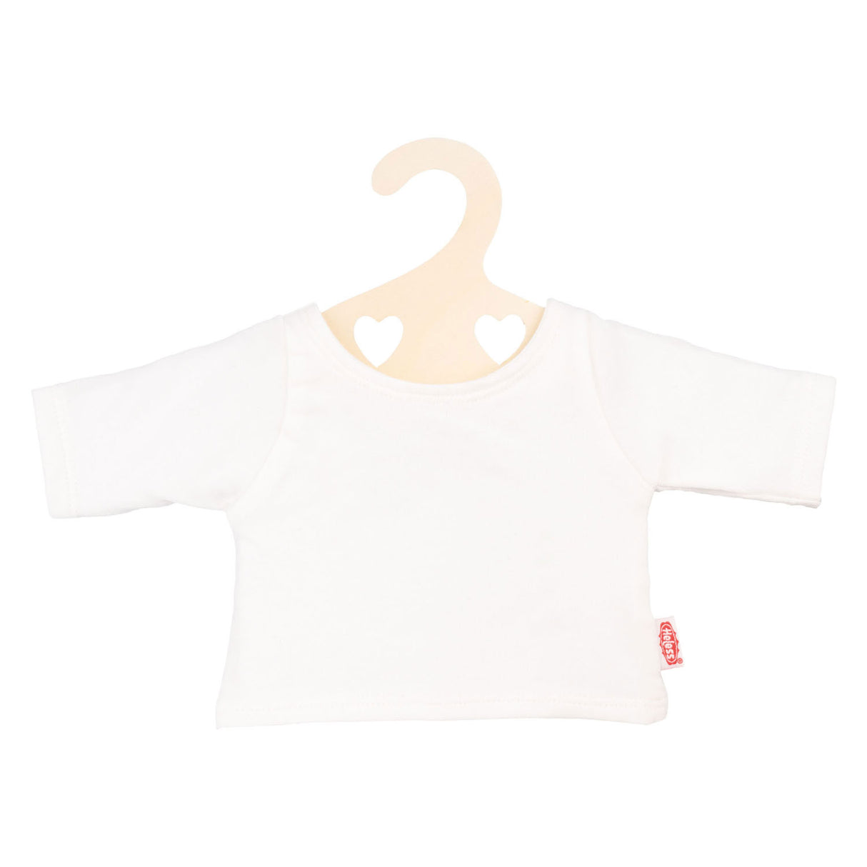 Heless Dolls T-Shirt Weiß auf Kleidungsstift, Größe 28-35 cm