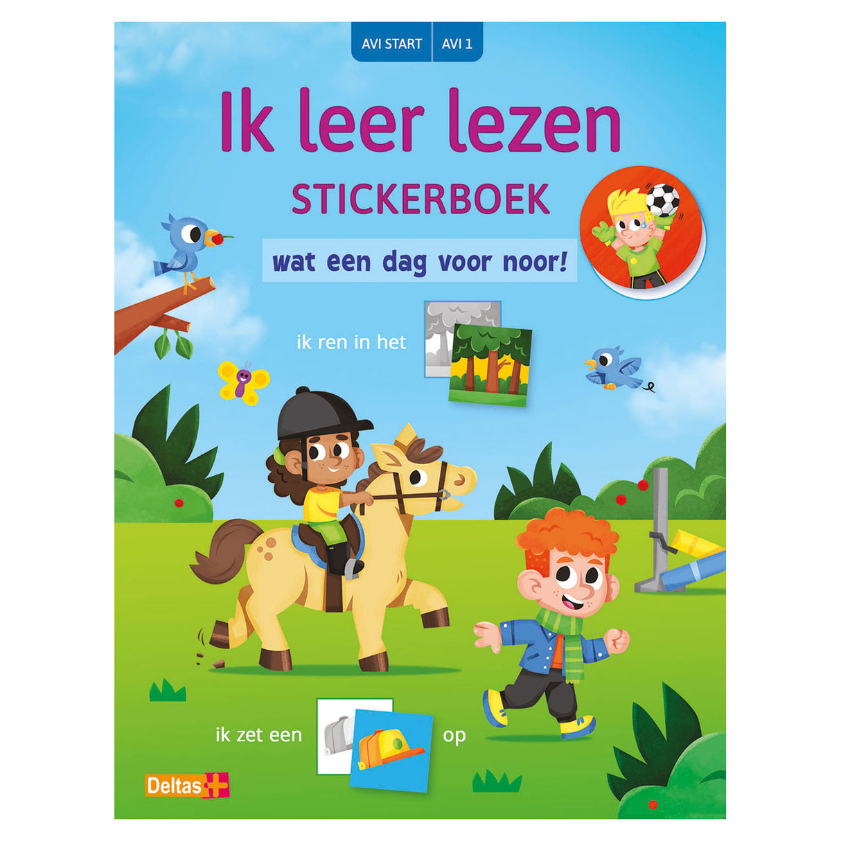 Deltas: Ich lerne das Stickerbuch lesen – was für ein Tag für einen Norweger! avi startet
