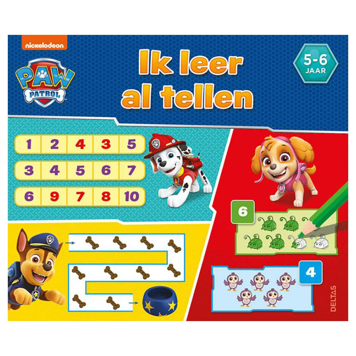 Deltas Paw Patrol – ich lerne schon zählen (5-6 Jahre)