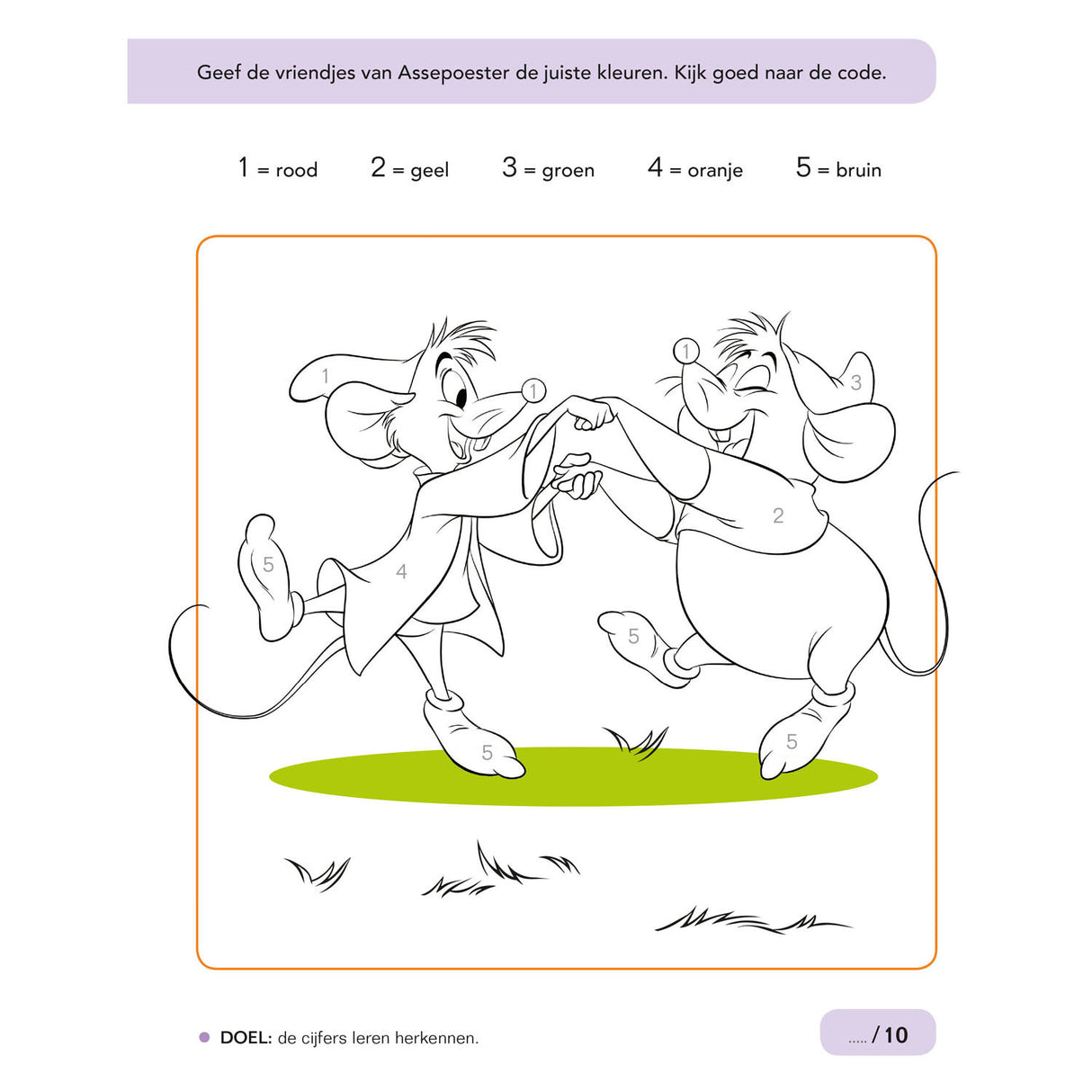 Deltas Disney, mit denen ich lerne – Schreiben, Lesen und Zählen (4–5 Jahre)