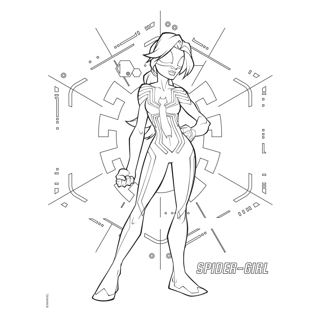 Deltas Marvel Spider-Man-Farbblock