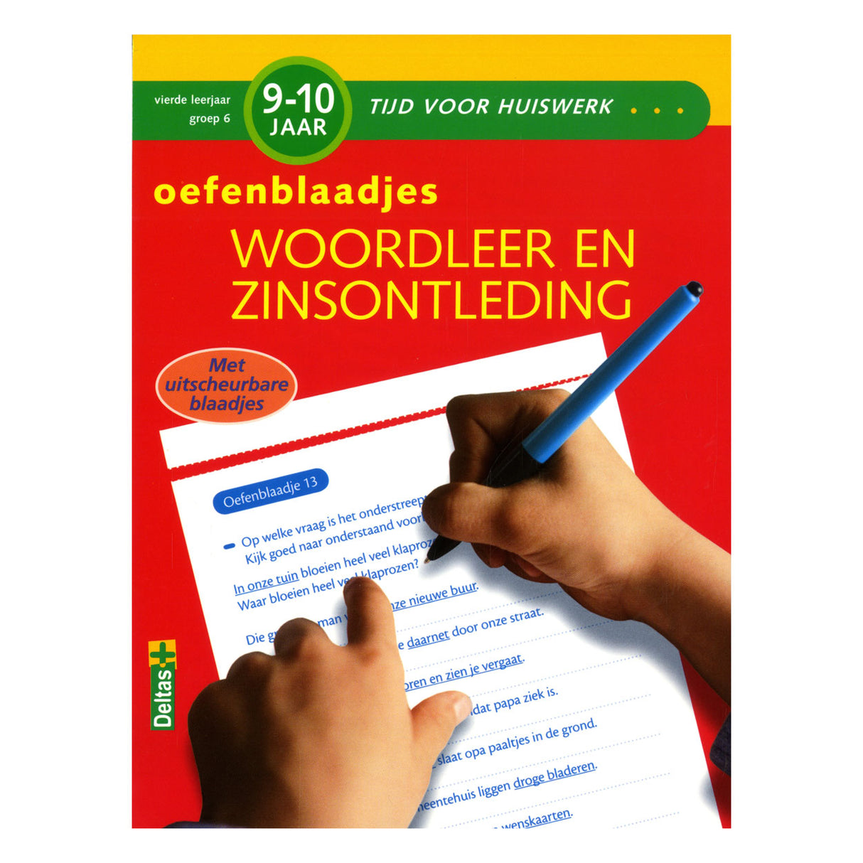 Deltas Übungsblätter Rechtschreibung (9–10 Jahre), Wortlernen und Satzanalyse