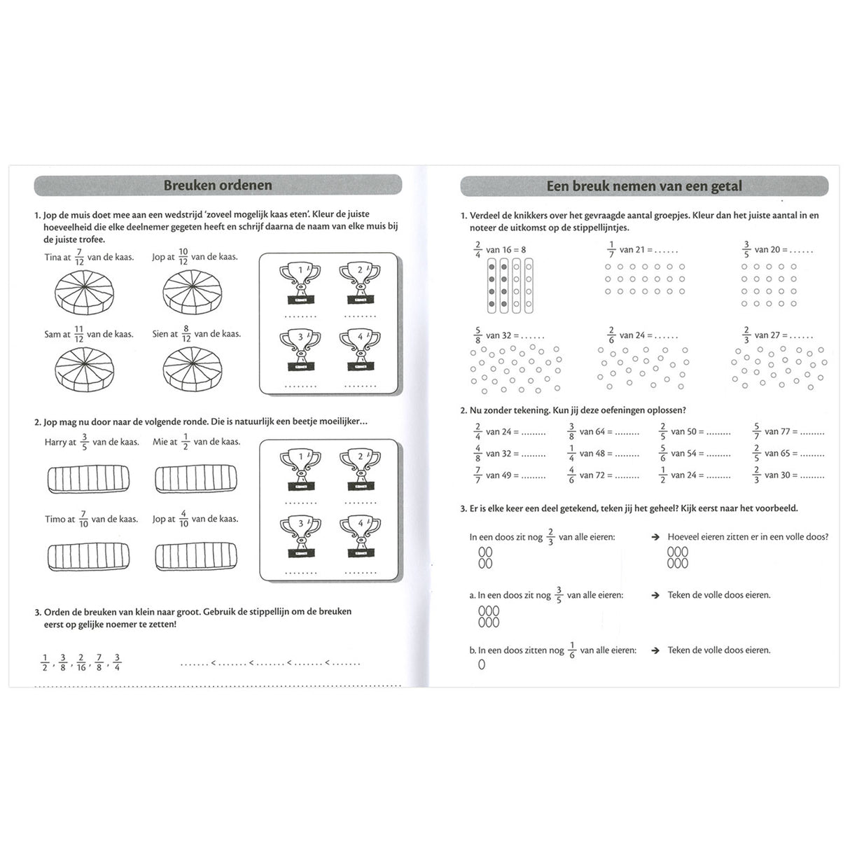 Mein Übungsbuch mit Poster - Berechnung mit Brüchen (9-11 Jahre)
