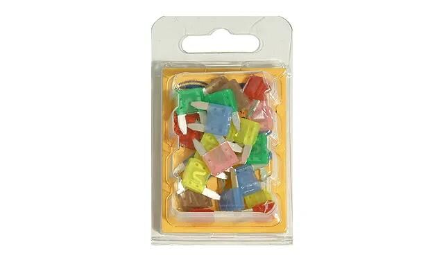 Hella Sicherungssortiment Bananenstecker Mini Mini Flachsicherungen Sortiment 24-tlg.