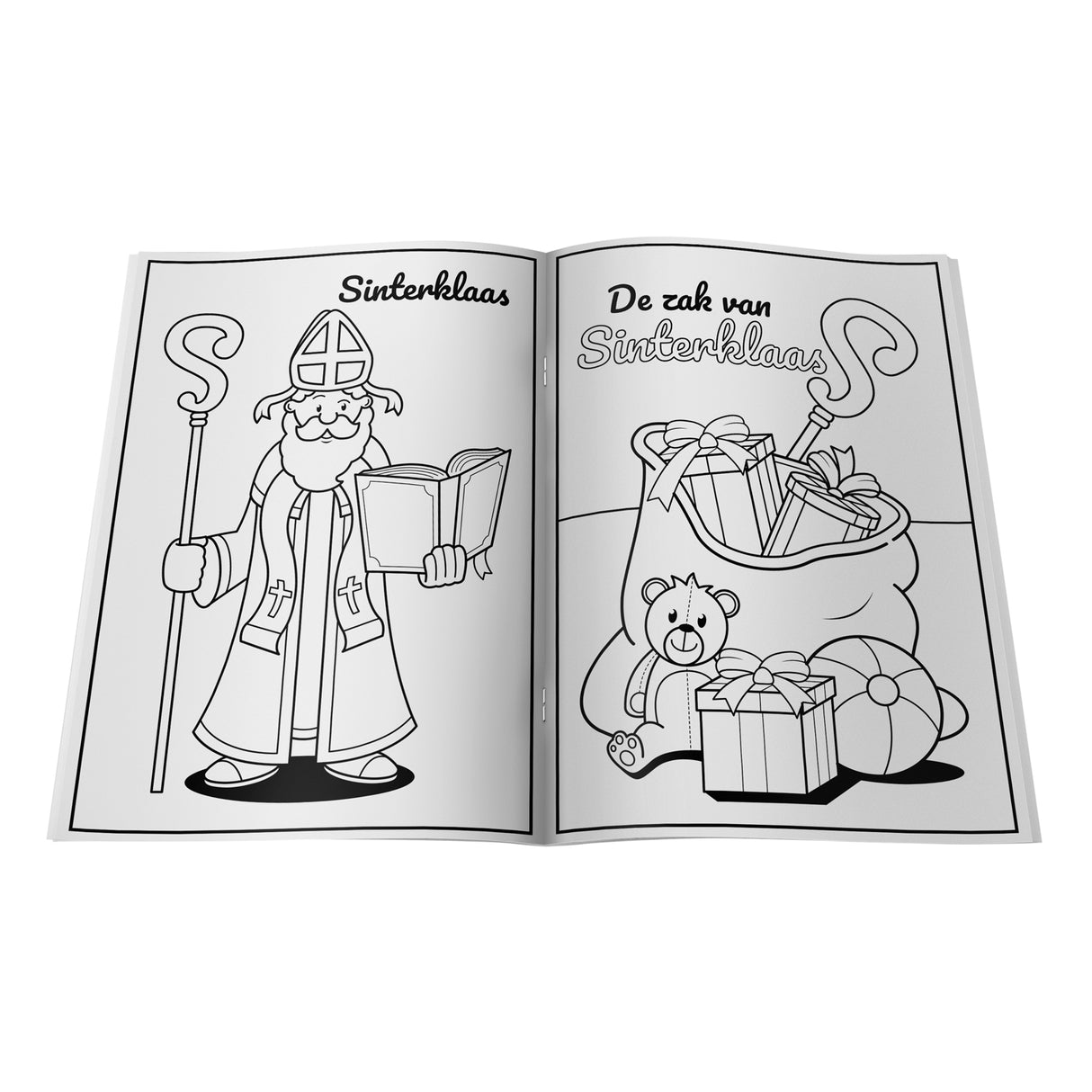 Buch-Specials Niederlande, z. B. Sinterklaas-Malbuch
