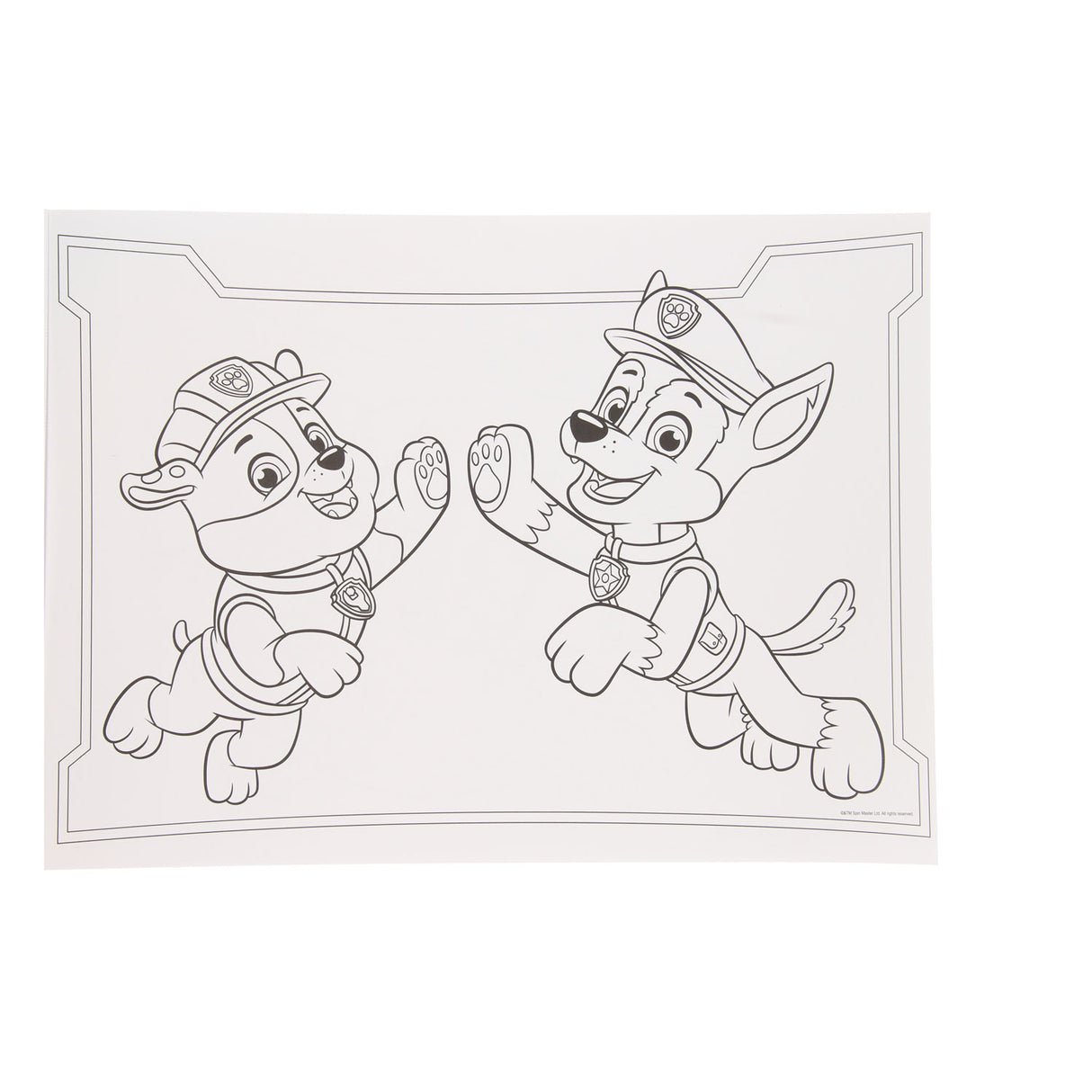 Gewinnt Holland Tischset Untersetzer Paw Patrol