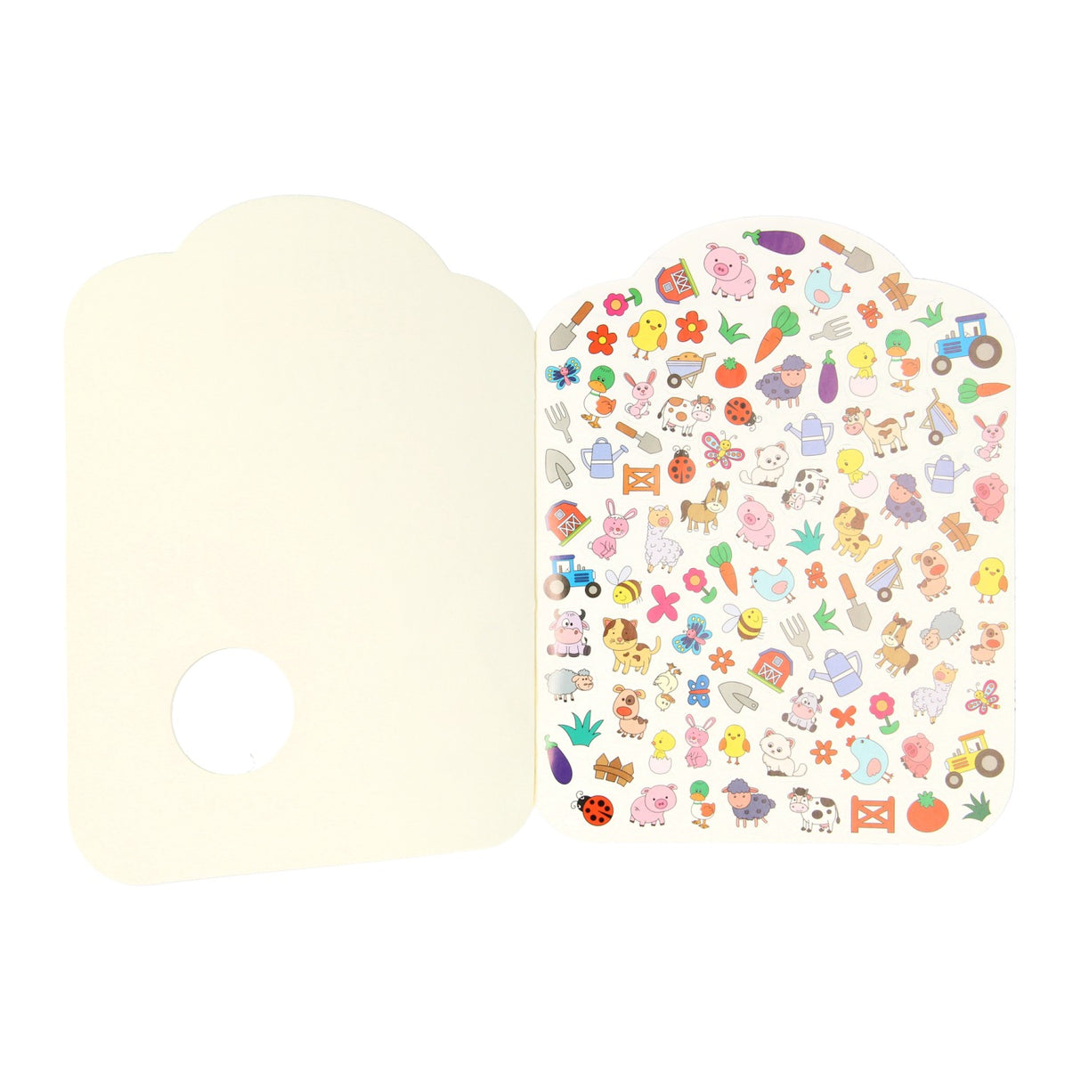 Gewinnt Holland Fantastico Colors Sticker Book Farm