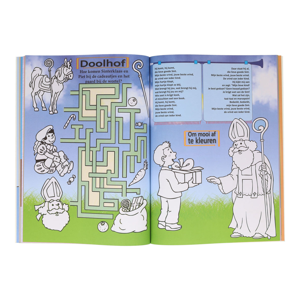 Buchen Sie Sonderangebote in den Niederlanden, z. B. das Sinterklaas-Spielbuch
