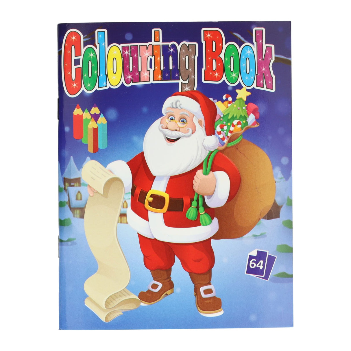 Buch-Specials Niederlande bv Weihnachtsmalbuch, 64 Seiten.