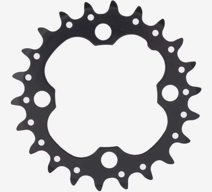 Shimano Kettenblatt FC-M672 Deore 22 Zähne 64 mm schwarz Y1NW22000