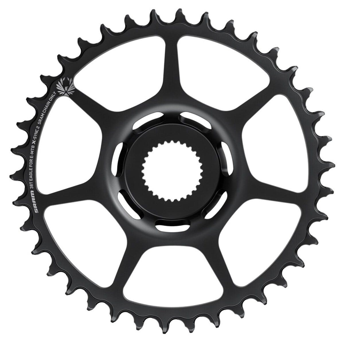 Sram Kettenblatt Kettenblatt f.bosch 38t. Stahl schwarz