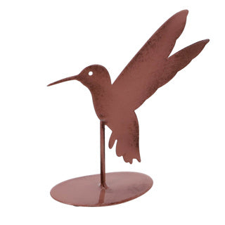 Skulptur Kolibri 3 sortiert Metall 12,5x5x14 cm | 3 Stück