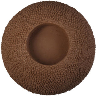 No brand Teelichthalter Betonbraun 15x15x15cm